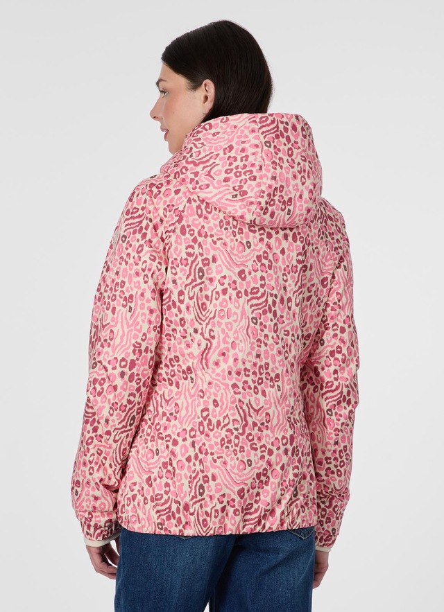 Ragwear Outdoorjacke »DIZZIE PRINT« mit Kapuze mit hochschließendem Kragen, normale Passform, pflegeleicht