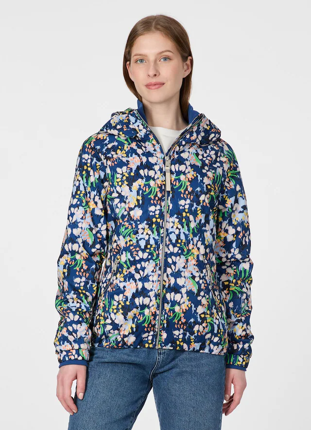 Ragwear Outdoorjacke »DIZZIE PRINT« mit Kapuze mit hochschließendem Kragen, normale Passform, pflegeleicht