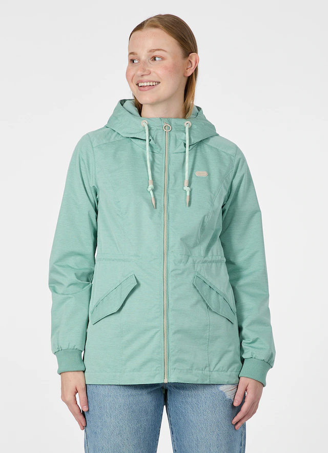 Ragwear Parka »DOWEY« mit Kapuze Wasserabweisend mit Taillenkordel und Pattentaschen
