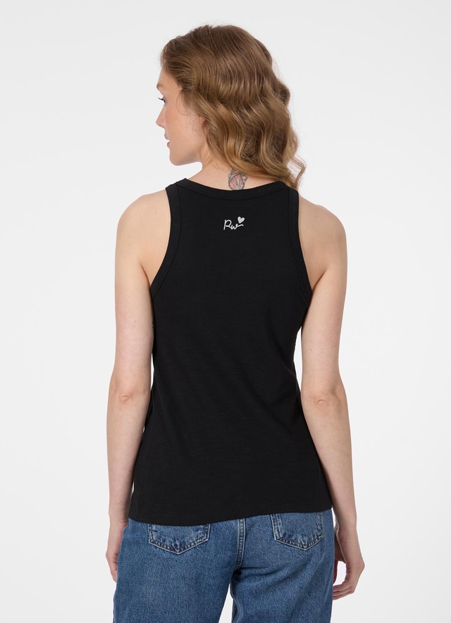 Ragwear Tanktop »JULYANA SLUB« Baumwolle in wolkiger Optik mit Logodetail hinten