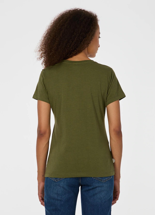 Ragwear Kurzarmshirt »MINTTA« Klassischer Fit aus Single Jersey mit softem Finish