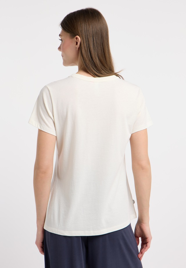 Ragwear Kurzarmshirt »MINTTA PP« Klassischer Fit mit Herz-Print und softem Finish