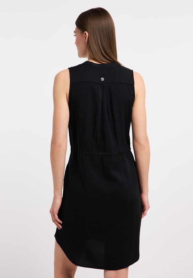 Ragwear Sommerkleid »ROISSIN« Brusttaschen Viskosemischung mit Brusttaschen, Taillenband und Anti-Knitter-Finish