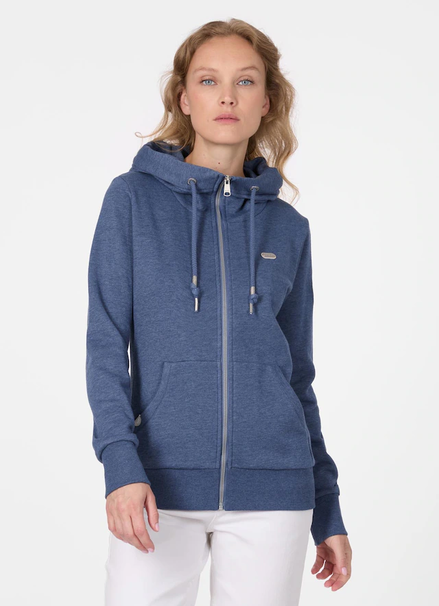 Ragwear Sweatjacke »NESKIA ZIP A« Bestseller aus elastischer Baumwollmischung, innen unbrushed