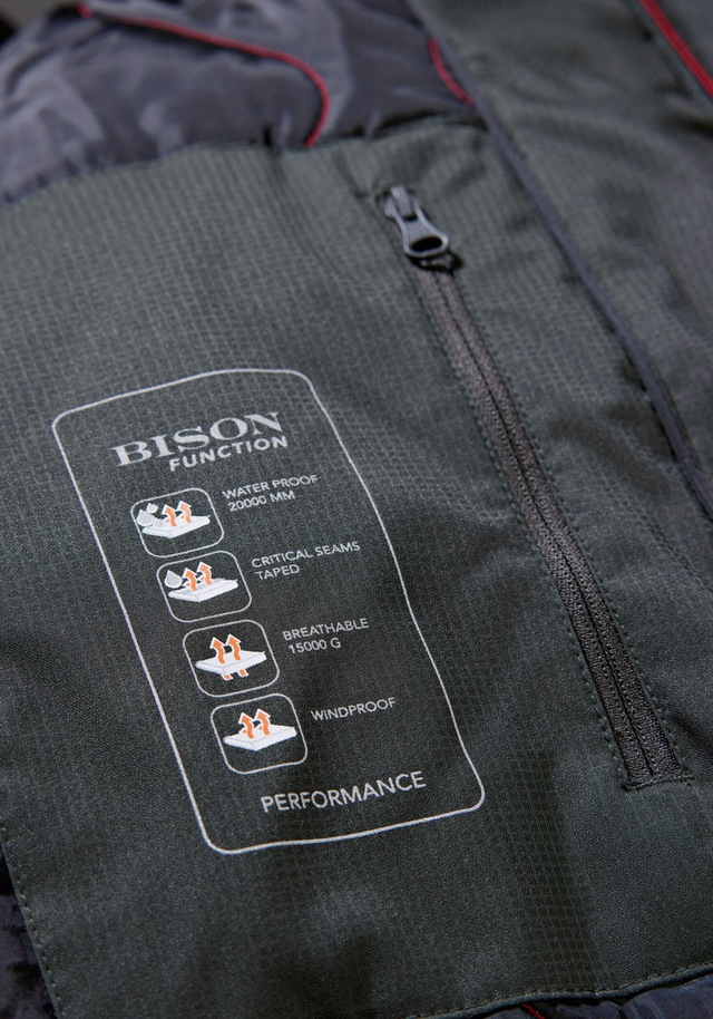 BISON Funktionsjacke »Funktionelle Jacke Comfort Fit«