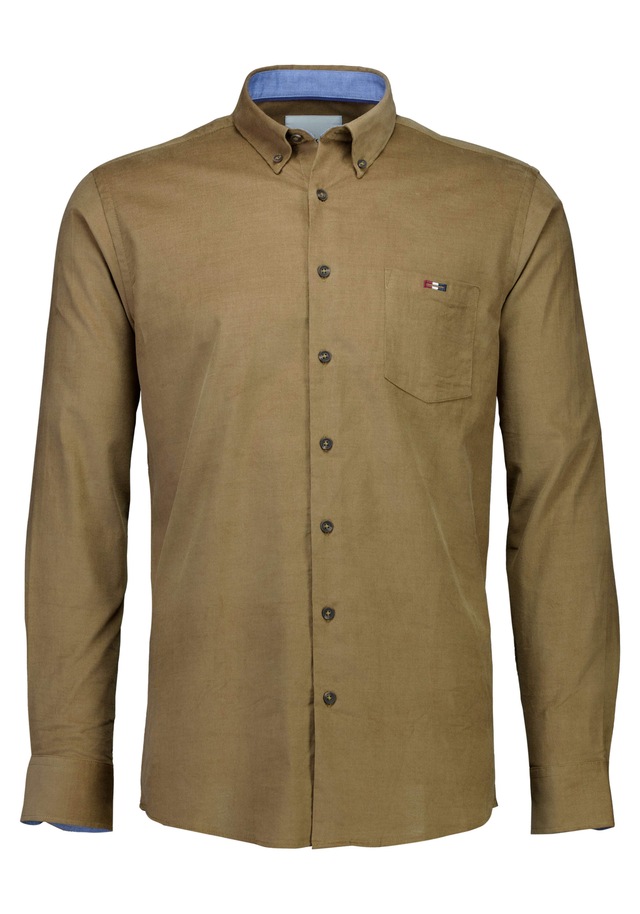 BISON Businesshemd »Business-Casual-Hemd (Langarm) Regular Fit«
