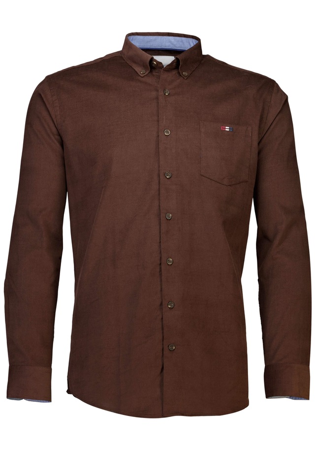 BISON Businesshemd »Business-Casual-Hemd (Langarm) Regular Fit«