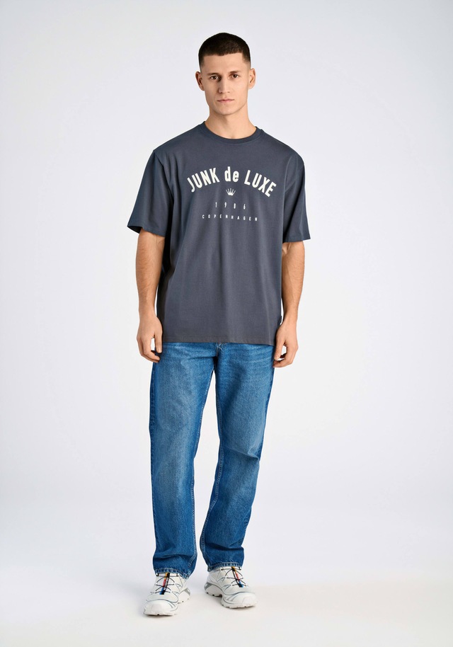 JUNK de LUXE Kurzarmshirt »T-Shirt (Kurzarm) Relaxed Fit«
