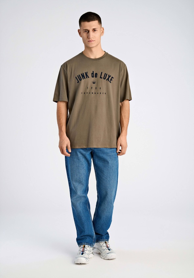 JUNK de LUXE Kurzarmshirt »T-Shirt (Kurzarm) Relaxed Fit«