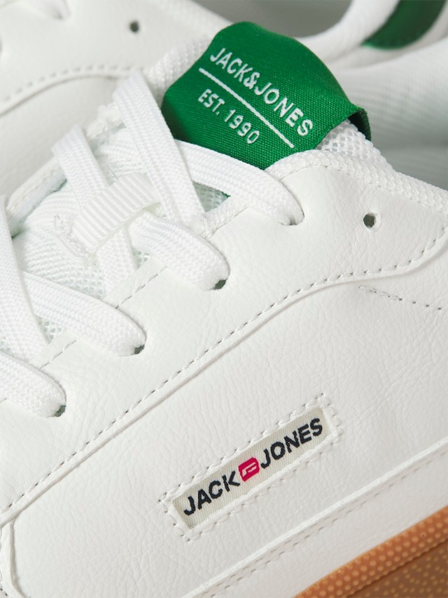 Jack & Jones Sneaker »JFWBOUNCE« Schnürschuh, Halbschuh, Freizeitsneaker mit weichem Schaftrand