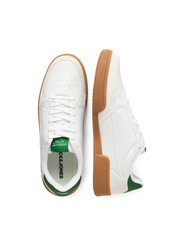 Jack & Jones Sneaker »JFWBOUNCE« Schnürschuh, Halbschuh, Freizeitsneaker mit weichem Schaftrand