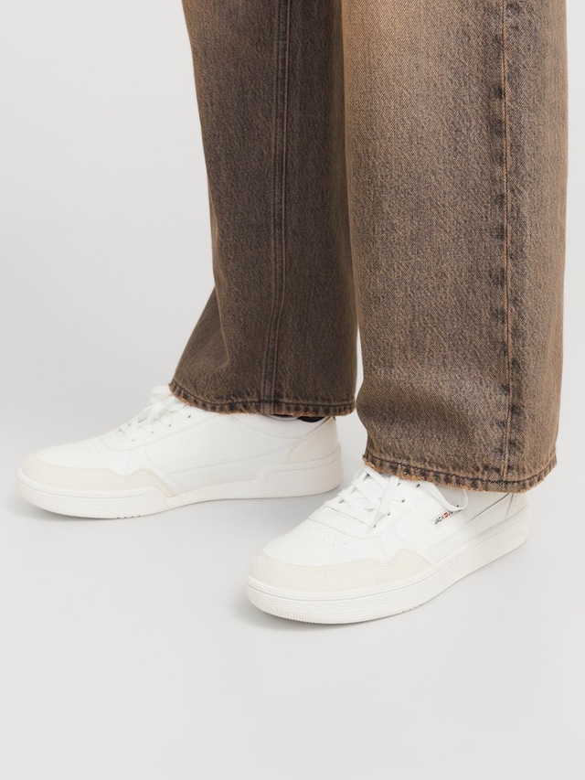 Jack & Jones Sneaker »JFWBOUNCE« Schnürschuh, Halbschuh, Freizeitsneaker mit weichem Schaftrand