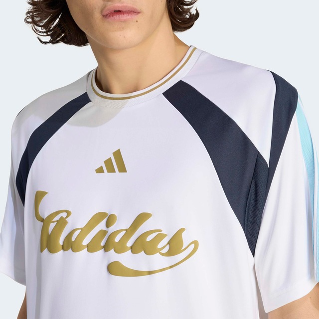 adidas Sportswear T-Shirt »HOUSE OF TIRO NATIONS PACK TRIKOT« mit Reißverschluss, normaler Schnitt, gerader Abschluss