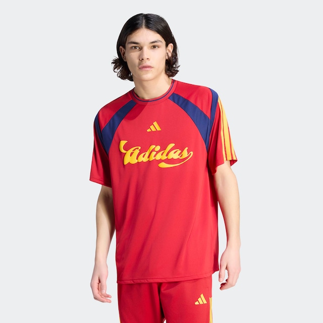 adidas Sportswear T-Shirt »HOUSE OF TIRO NATIONS PACK TRIKOT« mit Reißverschluss, normaler Schnitt, gerader Abschluss