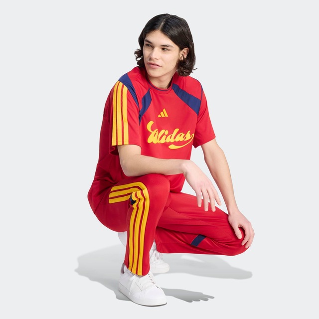 adidas Sportswear T-Shirt »HOUSE OF TIRO NATIONS PACK TRIKOT« mit Reißverschluss, normaler Schnitt, gerader Abschluss