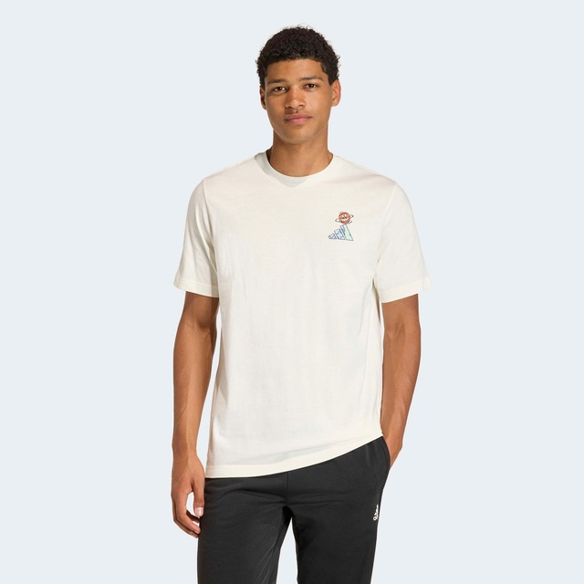 adidas Sportswear T-Shirt »EARTH DAY GRAFIK« für Erwachsene, mit sportlichem Stil, ohne Verschluss, aus Baumwolle