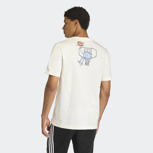 adidas Sportswear T-Shirt »EARTH DAY GRAFIK« für Erwachsene, mit sportlichem Stil, ohne Verschluss, aus Baumwolle