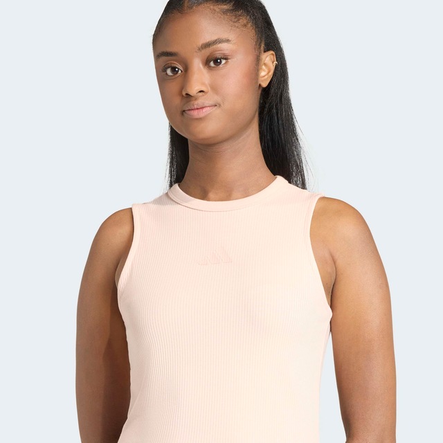 adidas Sportswear Shirtkleid »ALL SZN RIB« für Erwachsene geeignet, ohne Verschluss, aus Baumwolle