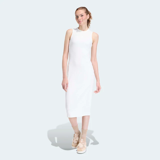 adidas Sportswear Shirtkleid »ALL SZN RIB« für Erwachsene geeignet, ohne Verschluss, aus Baumwolle