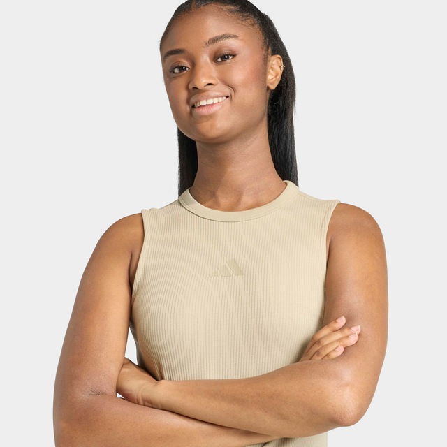 adidas Sportswear Shirtkleid »ALL SZN RIB« für Erwachsene geeignet, ohne Verschluss, aus Baumwolle