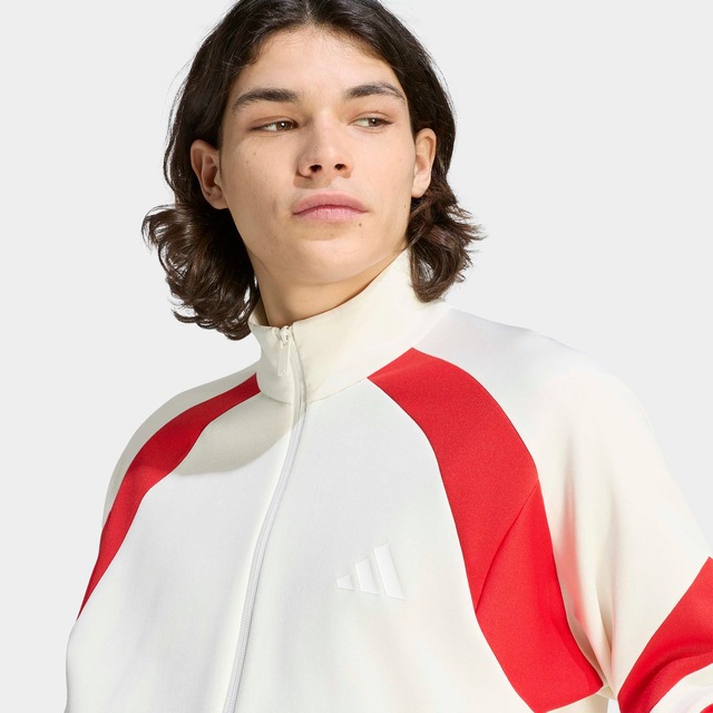 adidas Sportswear Trainingsjacke »HOUSE OF TIRO NATIONS PACK TRACK« mit Reißverschluss, aus Baumwolle