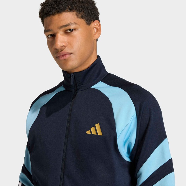 adidas Sportswear Trainingsjacke »HOUSE OF TIRO NATIONS PACK TRACK« mit Reißverschluss, aus Baumwolle