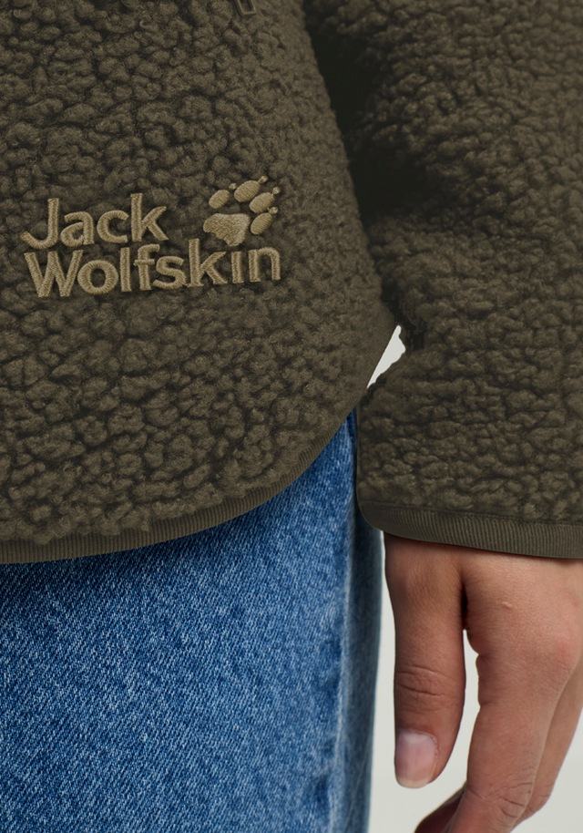 Jack Wolfskin Fleecejacke »HIGH CURL JKT W« für Erwachsene, mit gefütterter Ausführung, kuschelig, wärmend