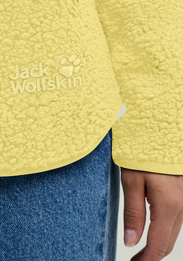 Jack Wolfskin Fleecejacke »HIGH CURL JKT W« für Erwachsene, mit gefütterter Ausführung, kuschelig, wärmend