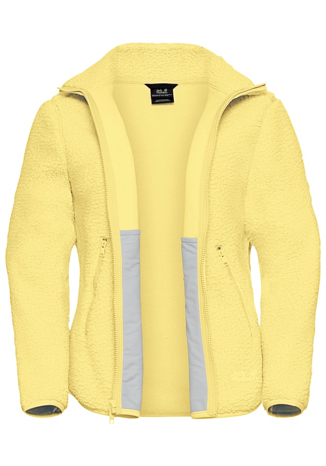 Jack Wolfskin Fleecejacke »HIGH CURL JKT W« für Erwachsene, mit gefütterter Ausführung, kuschelig, wärmend