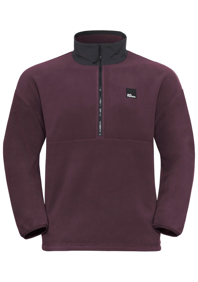 Jack Wolfskin Fleecejacke »SUMETRO HZ M« mit Half-Zip, als Midlayer, atmungsaktiv