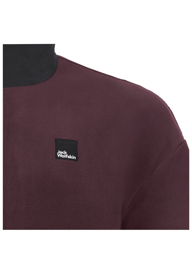 Jack Wolfskin Fleecejacke »SUMETRO HZ M« mit Half-Zip, als Midlayer, atmungsaktiv