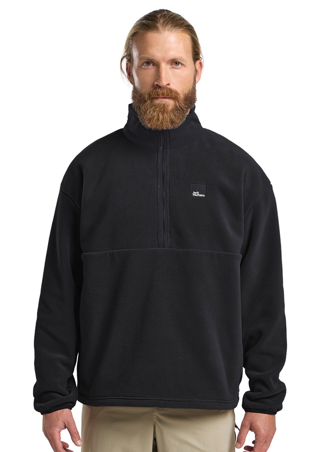 Jack Wolfskin Fleecejacke »SUMETRO HZ M« mit Half-Zip, als Midlayer, atmungsaktiv