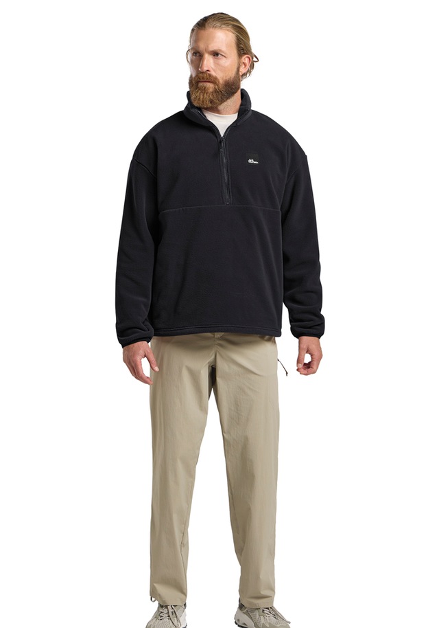 Jack Wolfskin Fleecejacke »SUMETRO HZ M« mit Half-Zip, als Midlayer, atmungsaktiv