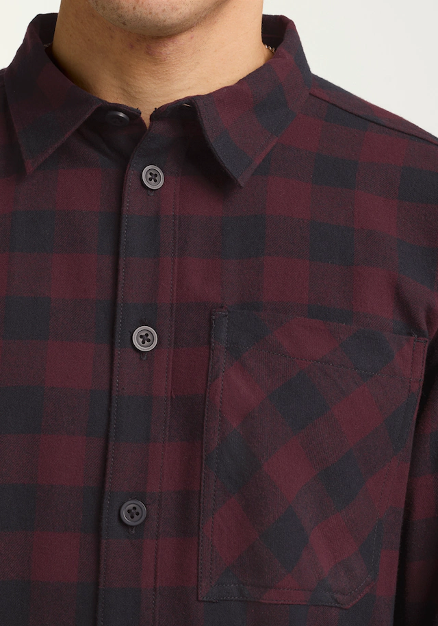Jack Wolfskin Flanellhemd »LITE FLANNEL SHIRT M« Flanellhemd, weich, atmungsaktiv