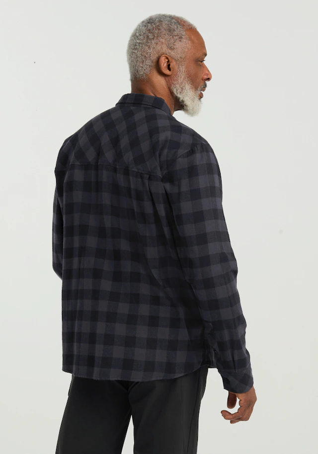 Jack Wolfskin Flanellhemd »LITE FLANNEL SHIRT M« Flanellhemd, weich, atmungsaktiv