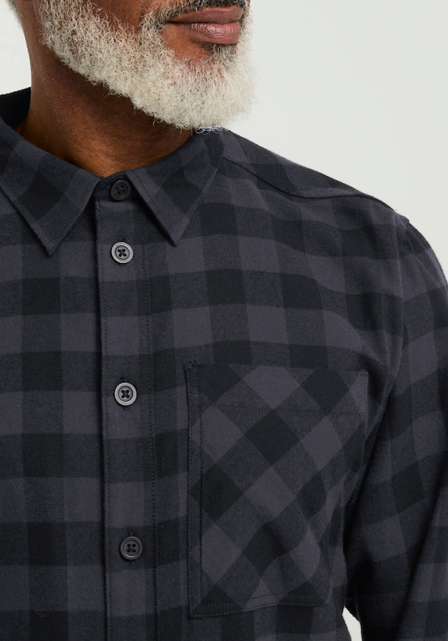 Jack Wolfskin Flanellhemd »LITE FLANNEL SHIRT M« Flanellhemd, weich, atmungsaktiv