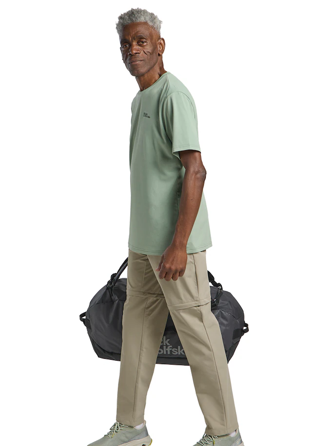 Jack Wolfskin Zip-off-Hose »PICO TRAIL ZIP OFF PANTS M« Zip-Off Trekkinghose, strapazierfähig, atmungsaktiv