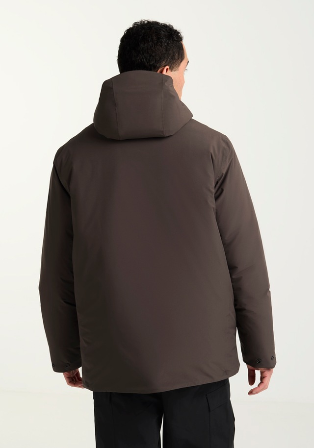 Jack Wolfskin Winterjacke »BRANDENBURGER JKT M« mit Kapuze wasserdicht, wärmend, atmungsaktiv, mit fest verbundener Kapuze