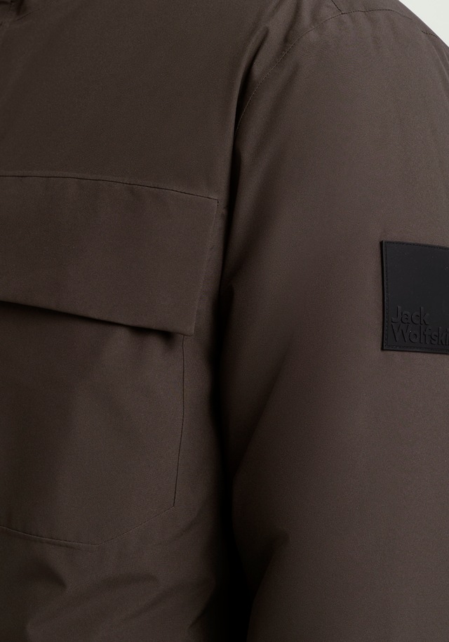 Jack Wolfskin Winterjacke »BRANDENBURGER JKT M« mit Kapuze wasserdicht, wärmend, atmungsaktiv, mit fest verbundener Kapuze