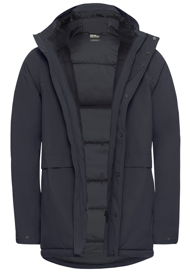 Jack Wolfskin Wintermantel »COLD CAMP COAT M« Wintermantel, warm, wasserdicht