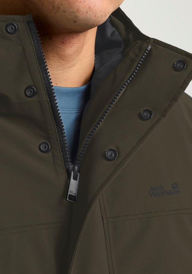 Jack Wolfskin Wintermantel »COLD CAMP COAT M« Wintermantel, warm, wasserdicht