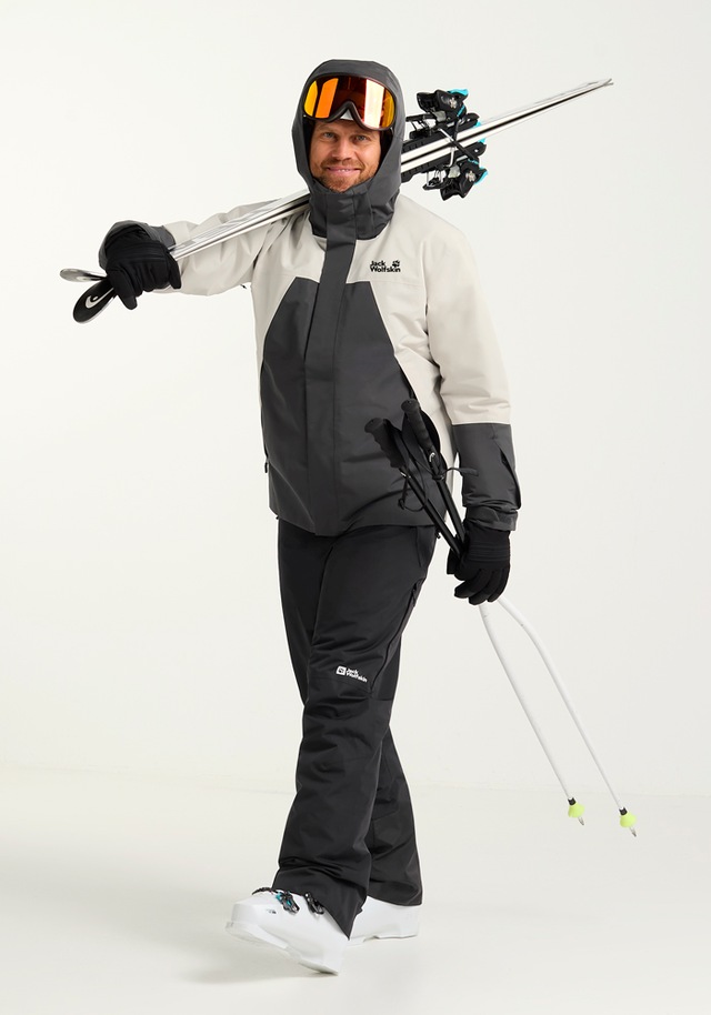 Jack Wolfskin Skijacke »FLOWLINE 2L INS JKT M« mit Kapuze mit TEXAPORE 2L, atmungsaktiv