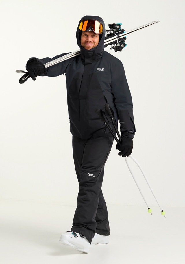 Jack Wolfskin Skijacke »FLOWLINE 2L INS JKT M« mit Kapuze mit TEXAPORE 2L, atmungsaktiv