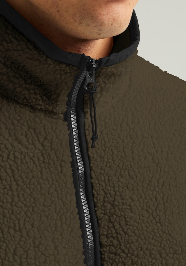 Jack Wolfskin Fleecejacke »STONE LITE JKT M« mit Sherpa-Fleece, weiche Oberfläche, wärmend, atmungsaktiv