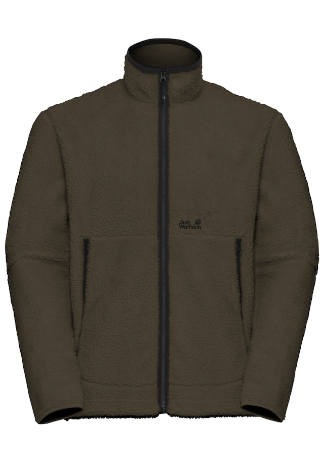 Jack Wolfskin Fleecejacke »STONE LITE JKT M« mit Sherpa-Fleece, weiche Oberfläche, wärmend, atmungsaktiv