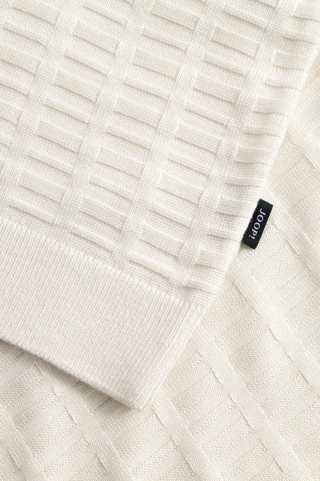 JOOP! Kurzarmpullover »Theor« mit Strukturmuster