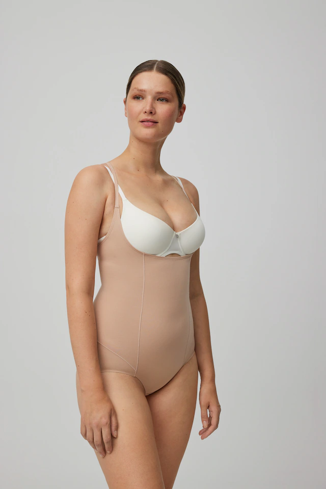 YSABEL MORA Shaping-Body mittlerer Form-Effekt, atmungsaktiv, Baumwollmix, elastisch