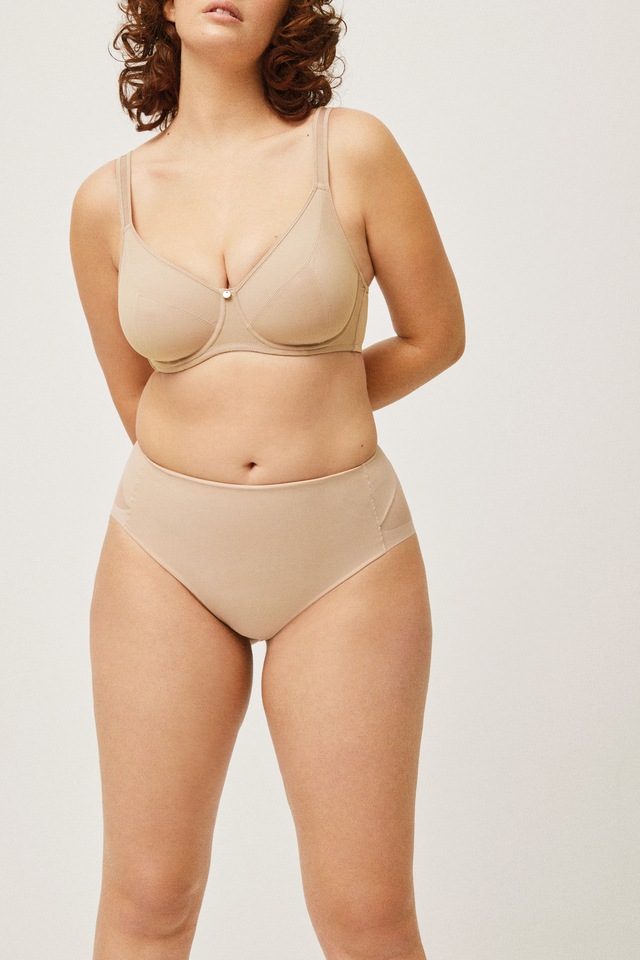 YSABEL MORA Shapingslip elastisch, Mesh, mittlerer Form-Effekt, Tüll