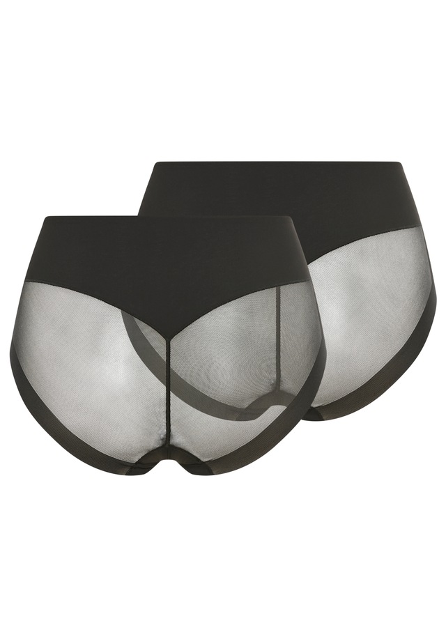 YSABEL MORA Shapingslip elastisch, Mesh, mittlerer Form-Effekt, Tüll