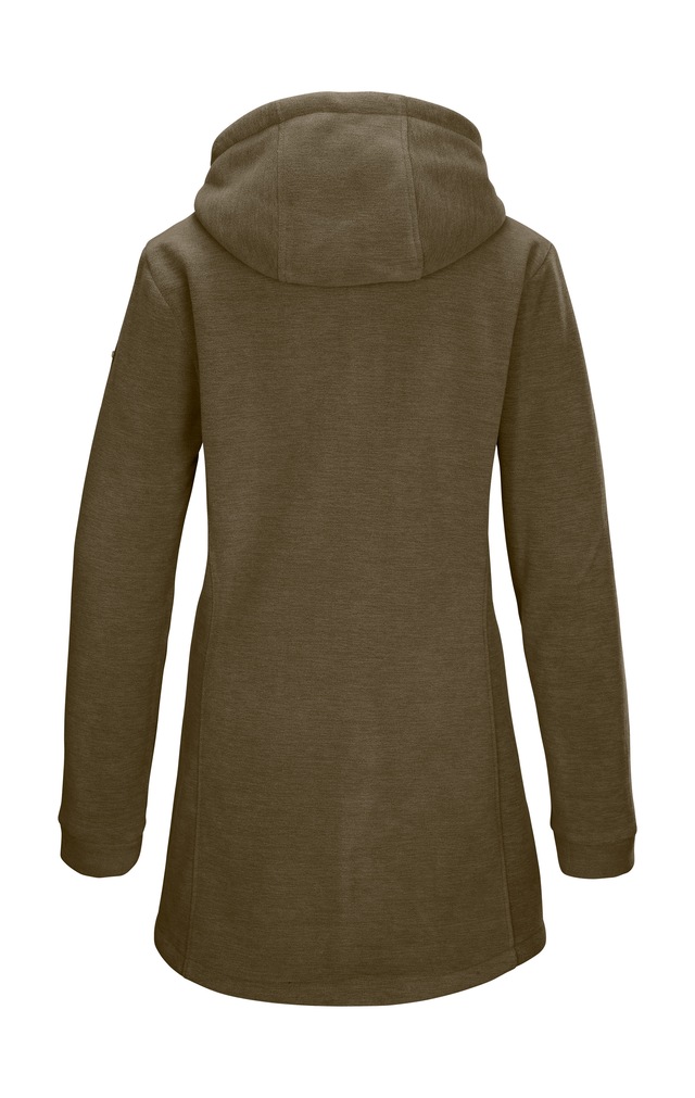 G.I.G.A. DX by killtec Fleecejacke »GW 82 WMN FLC PRK« Fleeceparka mit Teddyfell, 2-Wege-Reißverschluss, verstellbare Kapuze